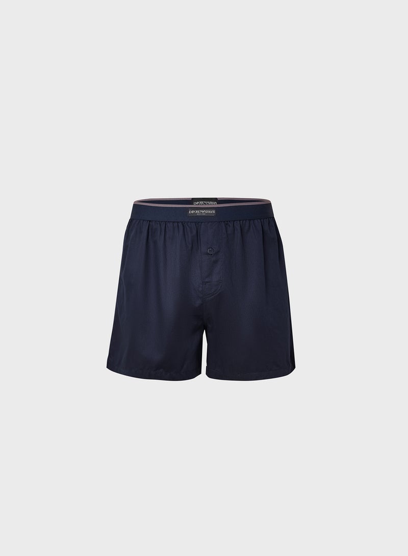 EMPORIO ARMANI 2 Pack Logo Band Boxers  - Image 3