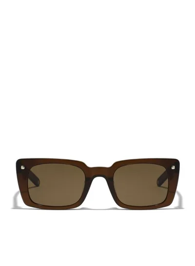 30Sundays THAT'S WOW Women Brown Sunglasses - Frame Material: Acetate - Lens Color: Brown- Frame Color: Brown - Full Rim