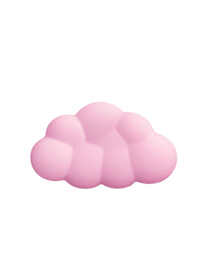 ARX Cloud Wrist Rest Keyboard and Mouse Set for Any Keyboard, Ergonomic Memory Foam Wrist Support with Non-Slip PU Base, Pain Relief for Office, Gaming, Computer, Laptop - Pink - Image 3