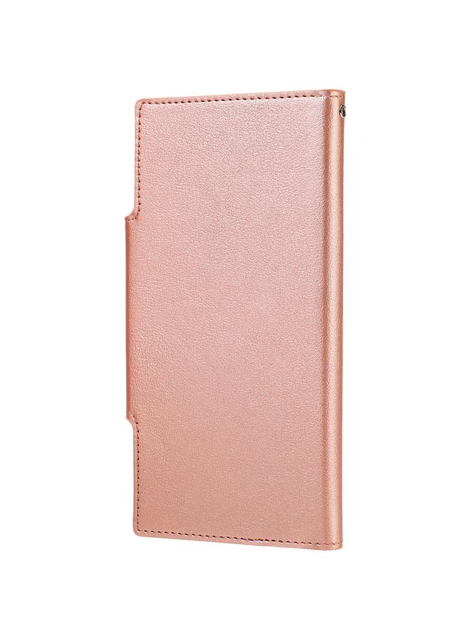 اس-توب جراب لهاتف Samsung Galaxy S21 Ultra 5G جراب جلدي أفقي مغناطيسي قابل للفصل رفيع للغاية مع فتحة للبطاقات ومحفظة - Image 3