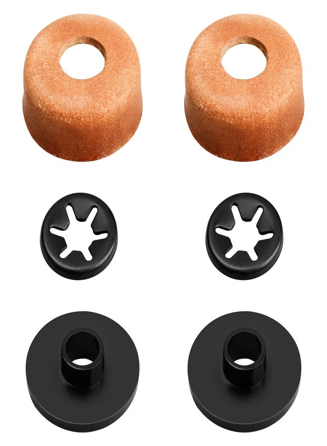 LVACODV 3000005094 Compatible Replacement Pump Cup Kit for Coleman Lanterns & Stoves - Includes Leather Pump Caps, Metal Nuts, and Plastic Caps for Airtight Seal - Image 1