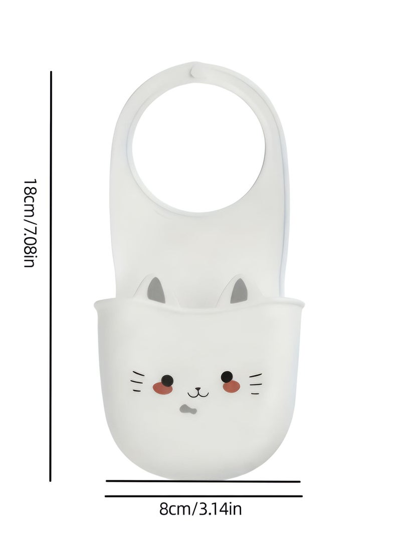 Cute Cat Sink Organizer - 2 Pack Hanging Sponge Holder for Kitchen & Bathroom - Image 4