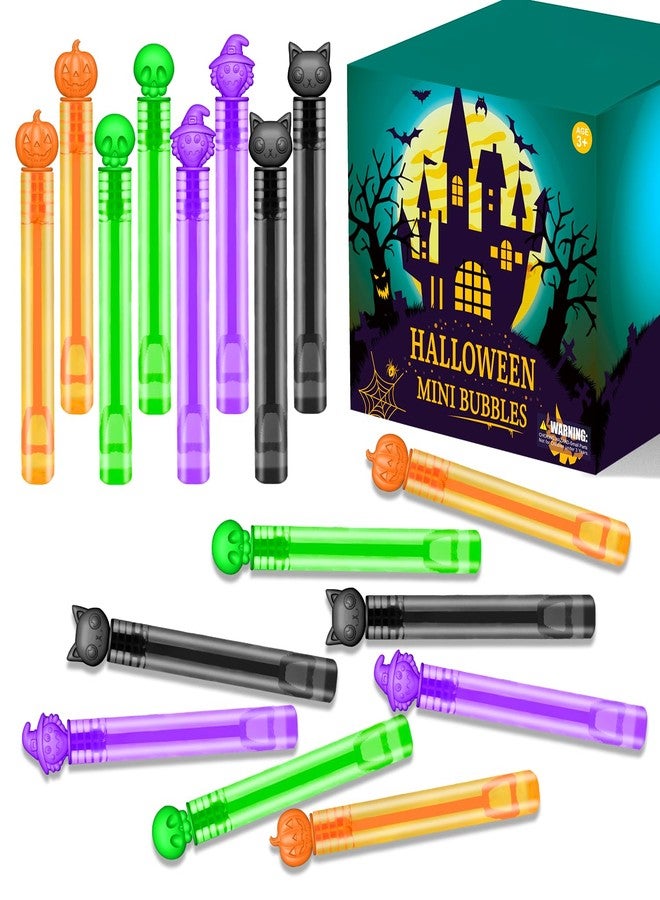 Leetous Bulk Halloween Giveaways Handouts Prizes for Kids 100 PCS, Mini Bubble Wands for Toddlers, Bulk Small Halloween Toys Gifts Party Favors Goody Bag Stuffers Fillers Items for Pinata Birthday Classroom - Image 1