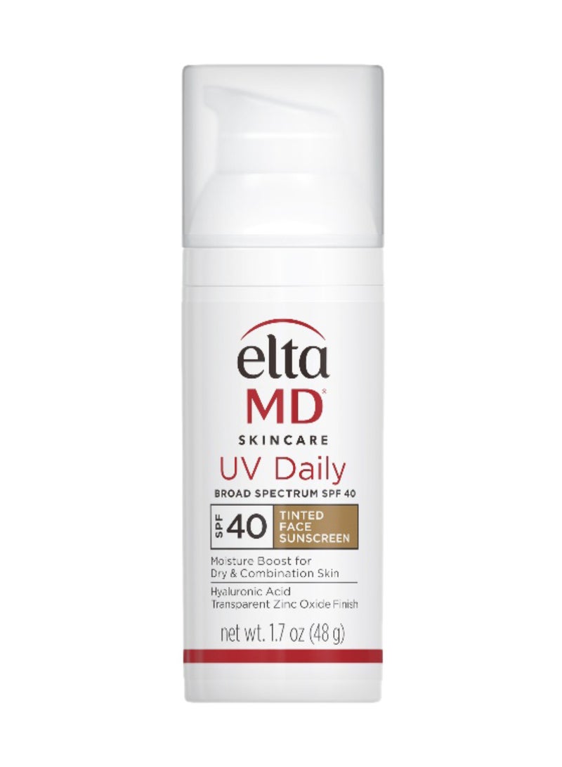 EltaMD واقي شمس يومي واسع الطيف SPF 40 ملون - Image 1