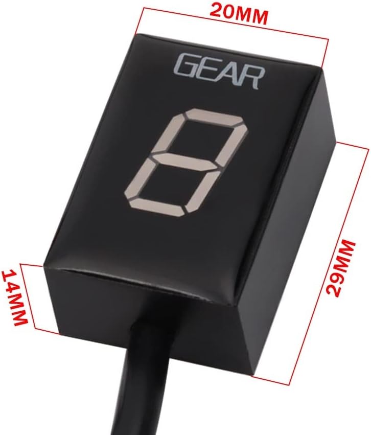 Vuzmode Digital Gear Indicator for Ducati Monster 821 - Image 2