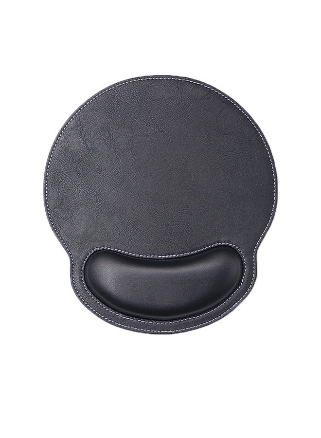 High-end PU leather Gaming Mousepad, Anti-slip Mouse Pad Wrist Support, Relieve Typing Pain, Perfect for Office, Gaming, Computer  - Image 1