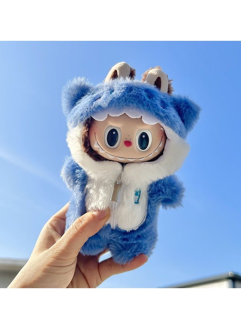 Clothes for Labubu, Doll Jumpsuit for labubu (without doll), Cartoon Appearance Jumpsuit for 17 cm Doll, Doll Accessories  - Image 2