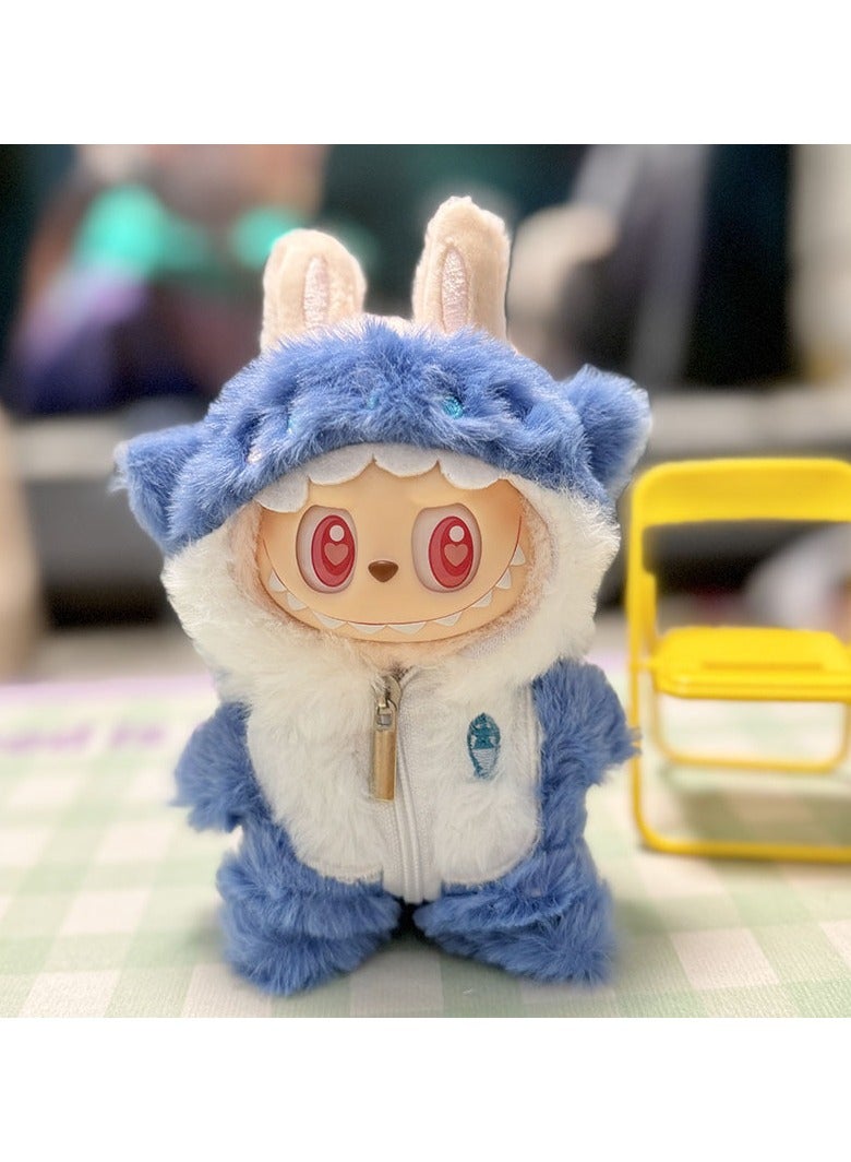 Clothes for Labubu, Doll Jumpsuit for labubu (without doll), Cartoon Appearance Jumpsuit for 17 cm Doll, Doll Accessories  - Image 3