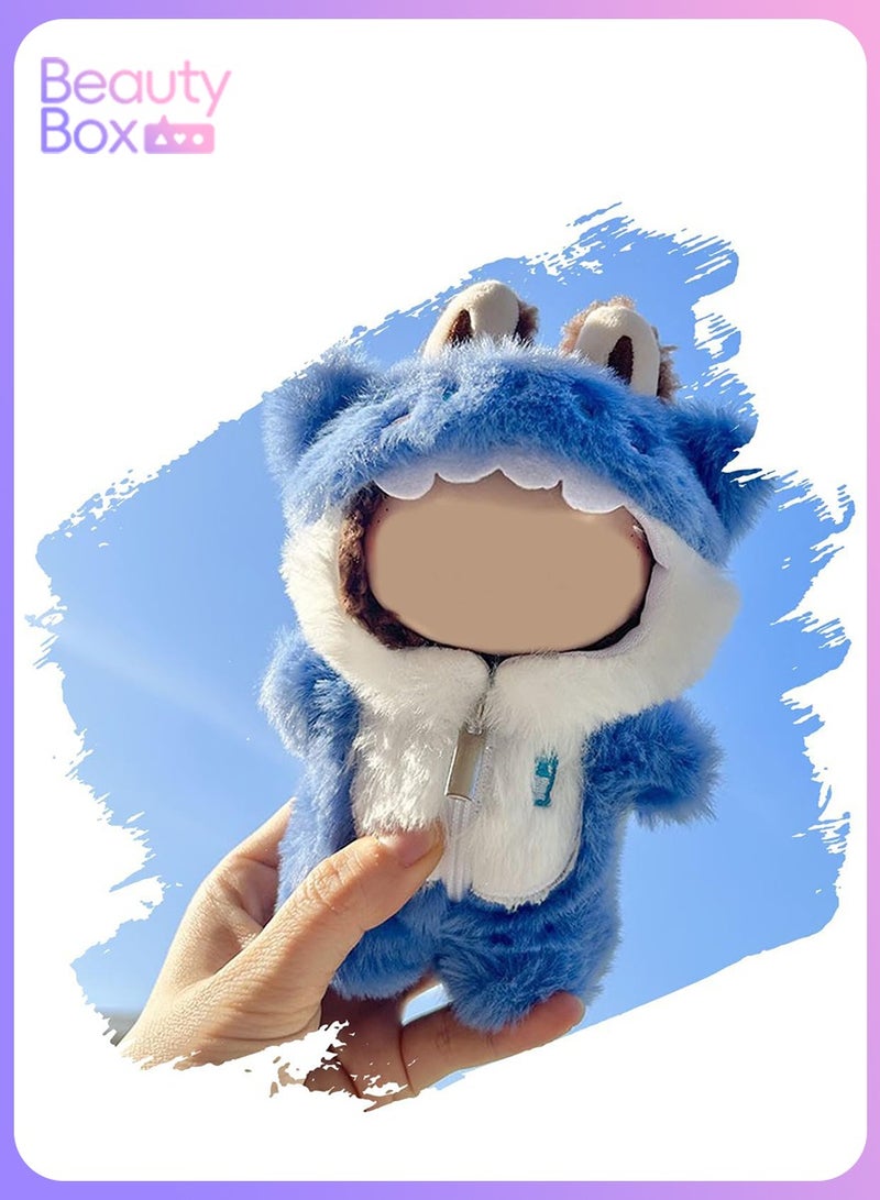 Clothes for Labubu, Doll Jumpsuit for labubu (without doll), Cartoon Appearance Jumpsuit for 17 cm Doll, Doll Accessories  - Image 1