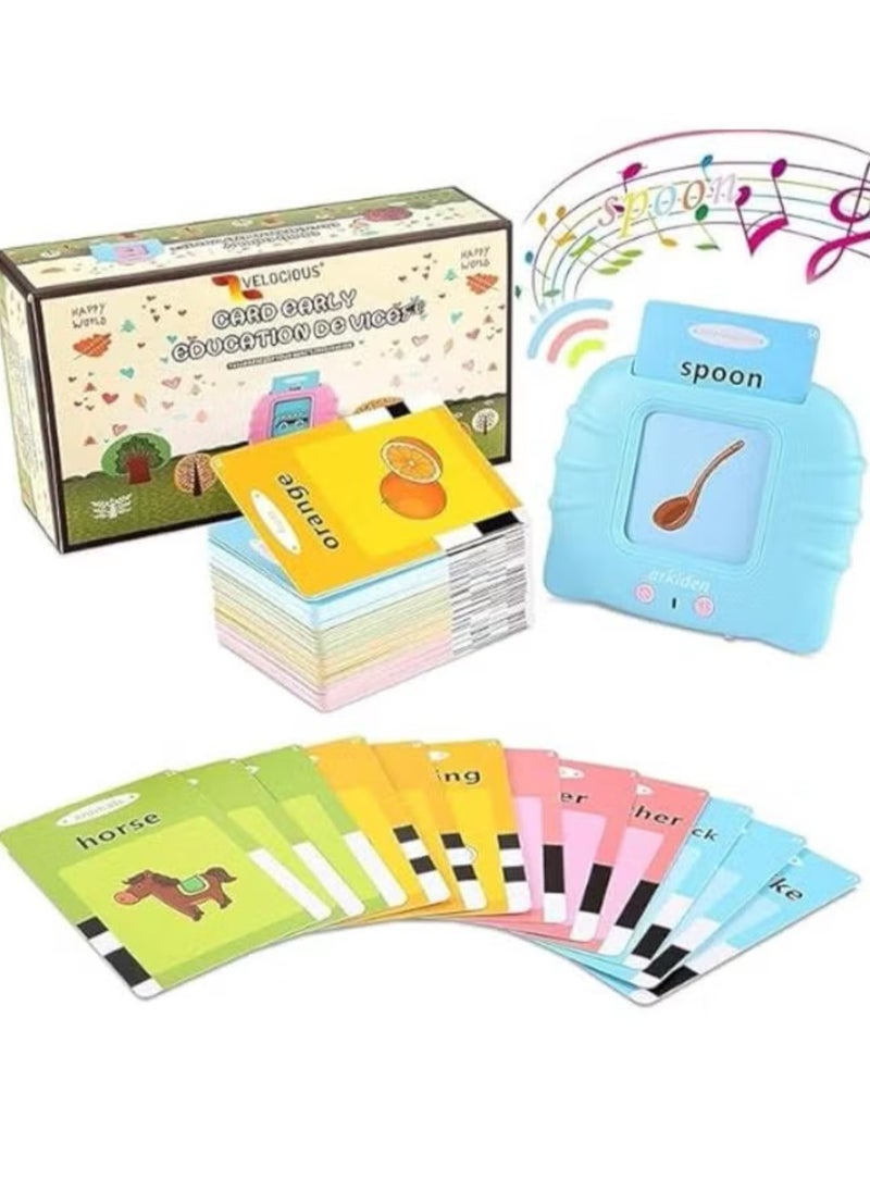 Generic Educational Card Device,112 Talking Flash Cards, Learning Resource Electronic Interactive Toys  - Image 2