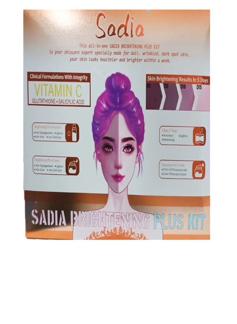 Sadia Brightening Plus Kit Vitamin C
