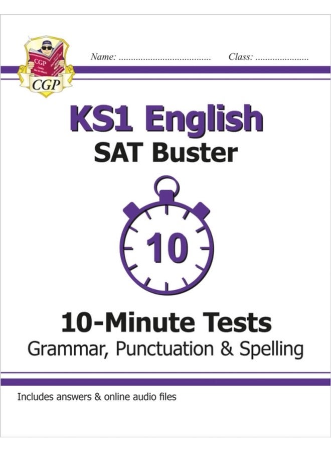 KS1 English SAT Buster 10 Minute Tests Grammar Punctuation Spelling for end of year assessment - Paperback