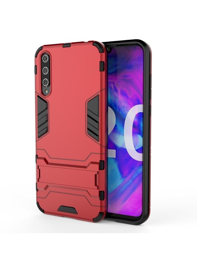 اس-توب جراب لهاتف Huawei Honor 20 Lite مقاوم للصدمات مصنوع من مادة PC + TPU مع حامل غير مرئي - Image 1