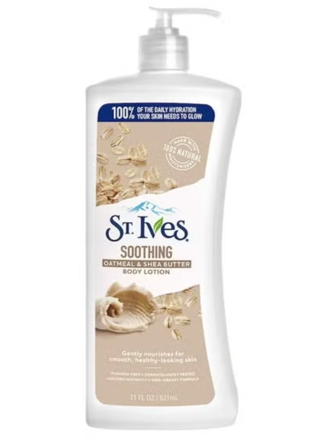 ST. Ives Soothing Apaisante Oatmeal & Shea Butter Body Lotion 600ml - Image 3