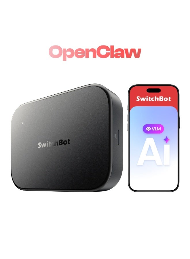 SwitchBot AI Hub Matter-Compatible Smart Home Hub with Local AI Automation, RTSP Camera Support, Home Assistant Integration, Smart Home Control Center for Apple Home & Google Home - Image 1