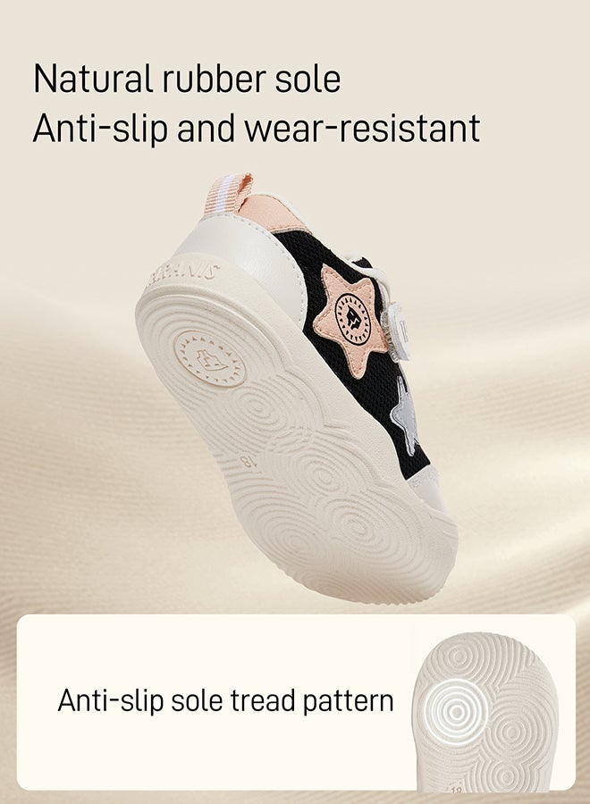 Taranis Children's Shoes Star - Accent Toddler Sneakers Monochrome Star Baby Trainers - Image 3