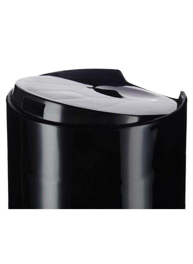 JUVITUS JUVITUS 16 oz / 500 ml Professional Natural Clear Refillable Plastic Squeeze (BPA Free) Empty Bottle Container with Wide Black Disc Cap Lid (6 Pack)  - Image 5