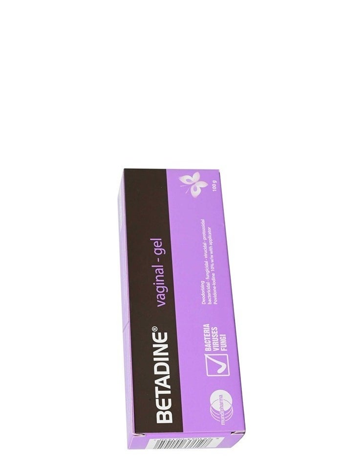 BETADINE - Women Intimate Gel Anti Bacteria Fungi and Viruses Feminine Gel 100gram - Image 1