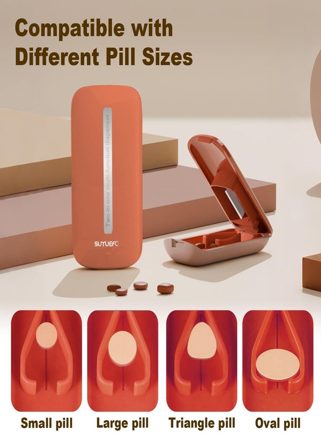 Xylira Small Portable Pill Crusher Grinder to Fine Powder for Elderly - Crushes Multiple Pills, Small and Large Medication and Vitamin Tablets - Great for Feeding Tube, Kids, Pets - Ideal for Travel - Image 5