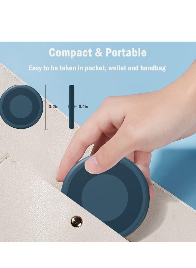 General - USB C Adapter OTG Kit, Multi Charging Cable Case Convertor USB C to iOS Device Type C Micro Adapter Data Transfer Contains Card Slot for Traveling, Use as Phone Holder,Midnight Blue - Image 1