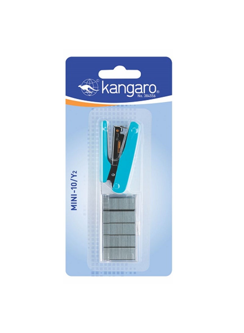 Kangaro Mini Stapler With A Pack Of Pins Assorted Colours  - Image 2