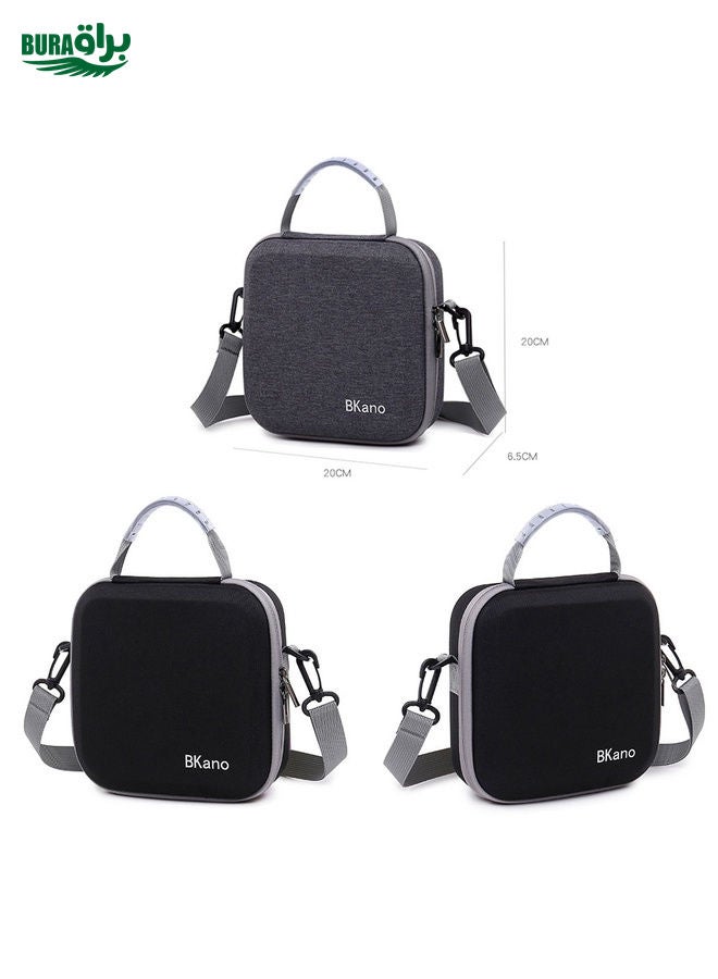 BURAQ For DJI OSMO Mobile 6 Stabilizer BKano Storage Bag Shoulder Bag Messenger Bag(Black)  - Image 3