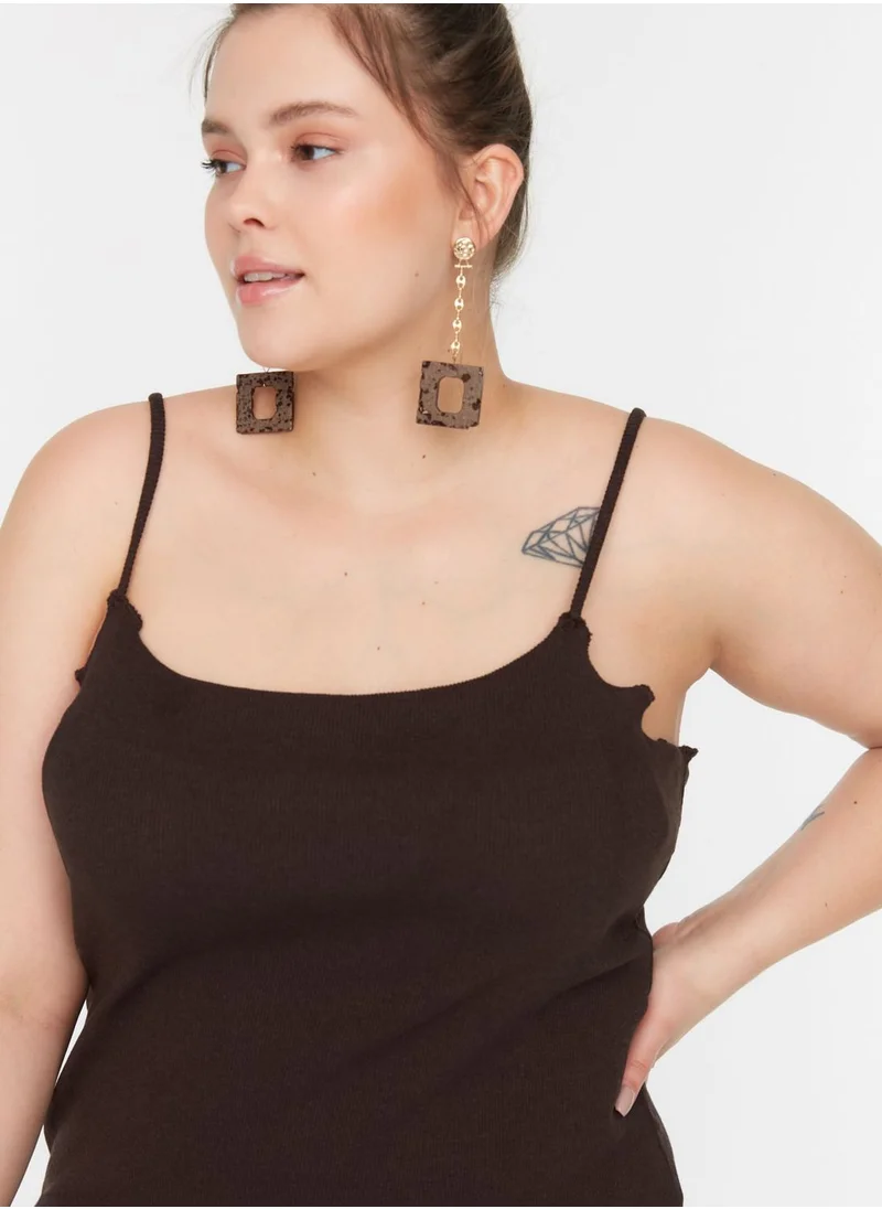Trendyol Curve Strappy Knitted Dress