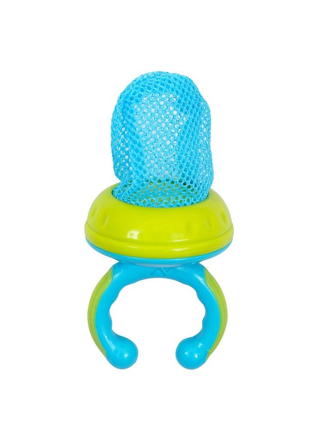 1st Step Bpa Free Fruit And Food Nibbler And Feeder With 2 Mesh (Blue) - Image 3