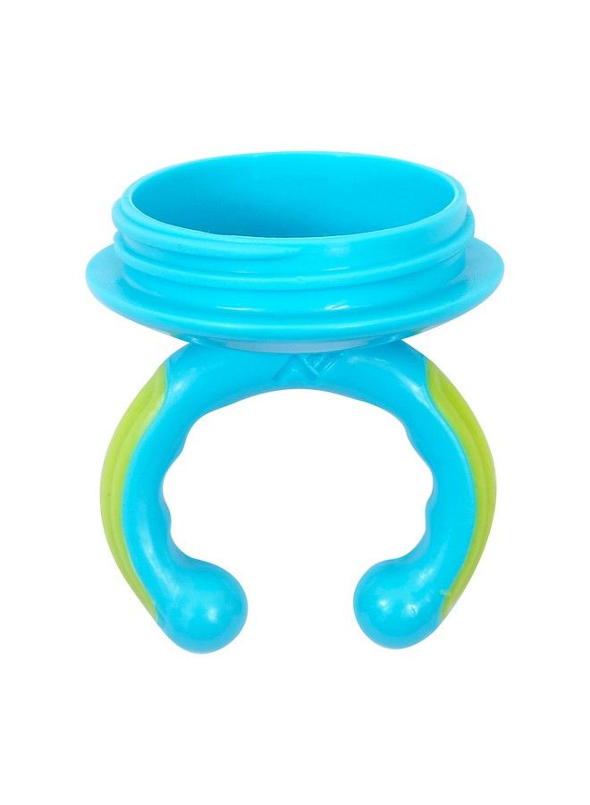 1st Step Bpa Free Fruit And Food Nibbler And Feeder With 2 Mesh (Blue) - Image 5