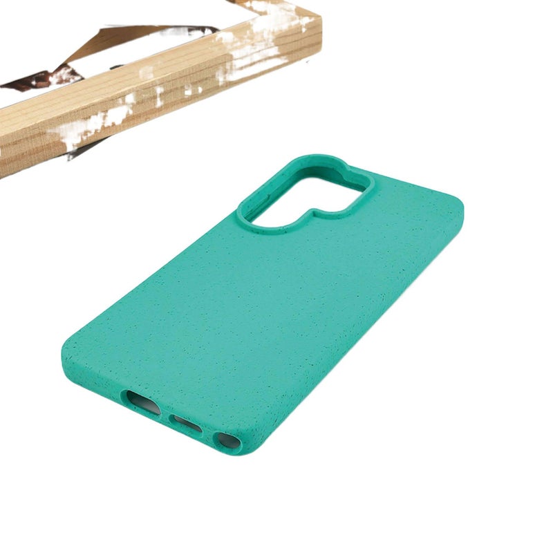 غطاء واقي | تشطيب غير لامع | قابل للتحلل صديق للبيئة | لـ Samsung Galaxy S22 | Mint TPU - Image 1