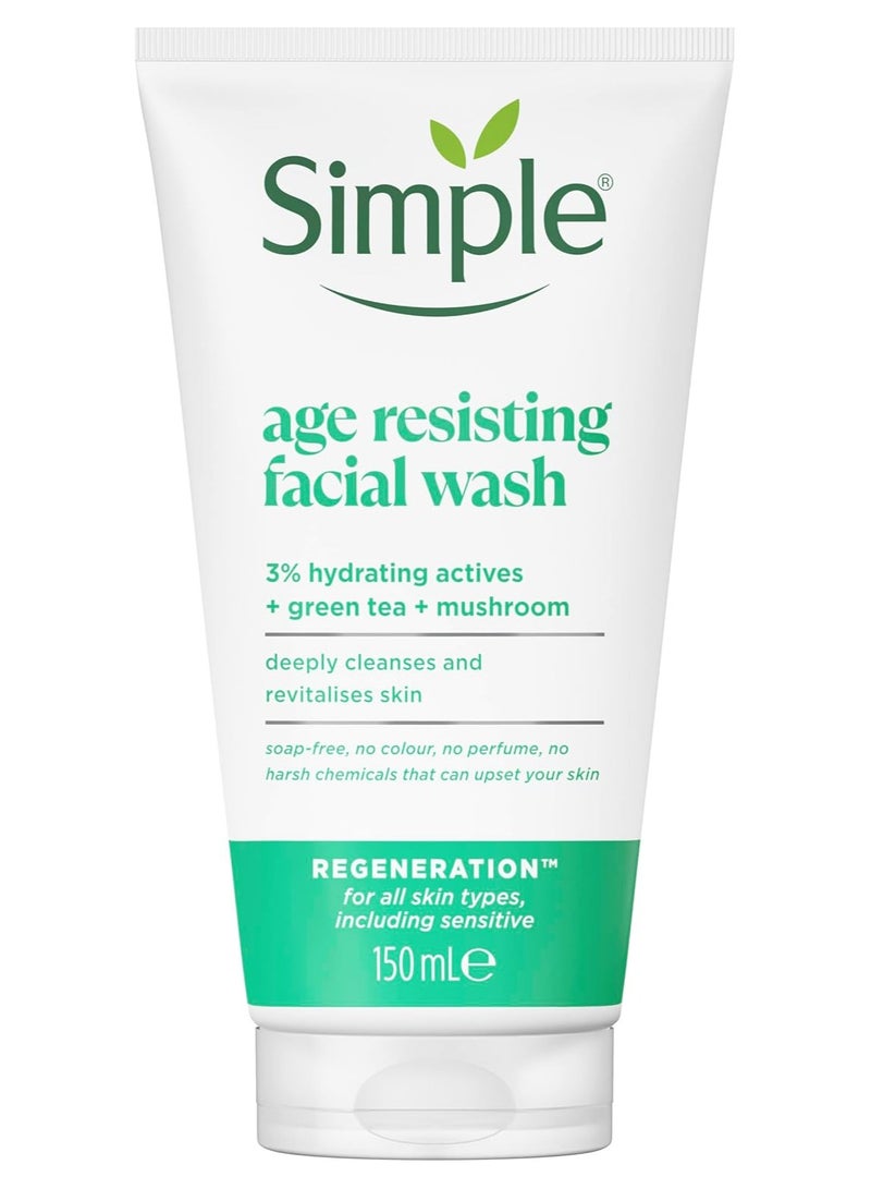 simple Age Resisting Facial Wash 150 ml