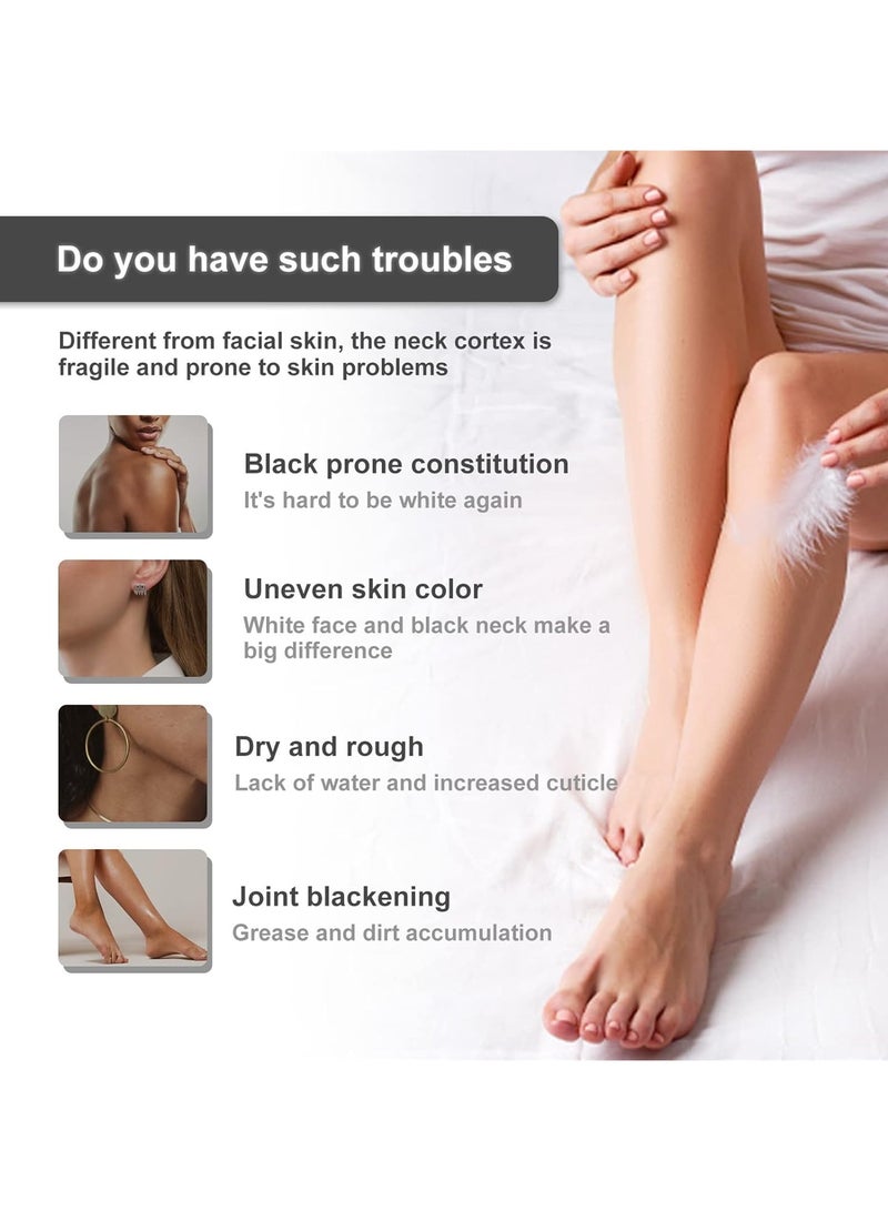 Jaysuing كريم تبييض تحت الإبط والفخذ - كريم تبييض للأجزاء الخاصة، تحت الإبط وإزالة البقع الداكنة - تفتيح لطيف للبشرة (عبوة واحدة) - Image 4