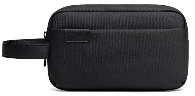 Arctic Hunter Small Handbag for Men Clutch Bag Carry Bag for Men, Polyester Lightweight Travel Pouch Hanging Dopp Kit for Men Toiletry Bag & Cash Pouch Shaving Bag Makeup Bag for Men and Women, Black - Image 1