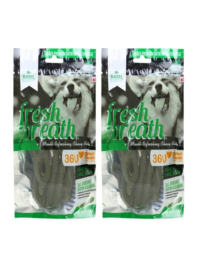 Basil 360 Fresh Breath Dog Treat, 90 g - Image 1