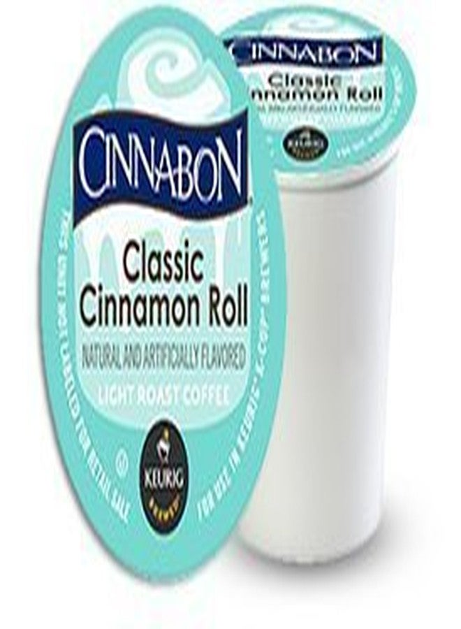 Cinnabon Classic Cinnamon Roll Keurig Single-Serve K-Cup Pods, Light Roast Coffee, 10 Count (Pack of 1)