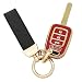 AYGUCEKE TPU Protective Key Fob Cover Case Compatible with Honda 20132016 Honda Accord 20142015 CRV 20142015 Civic Key Fob Red - Image 2