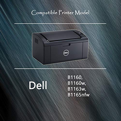 TG Imaging Compatible B1160 Toner Cartridge Replacement for Dell B1160W B1160 B1163w B1165nfw 1160 1160W 331-7335 Laser Printer (1 Pack, Black) - Image 2