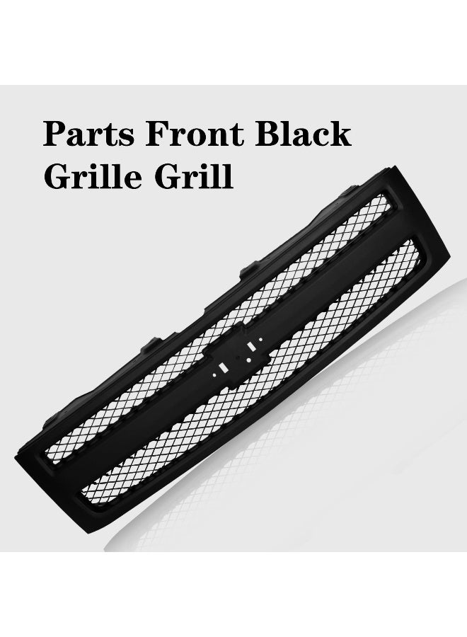 Winjet Perfit Liner Front Black Grille Grill Compatible With 20072013 Chevrolet Silverado 1500 Pickup Truck GM1200578 25810706 - Image 4