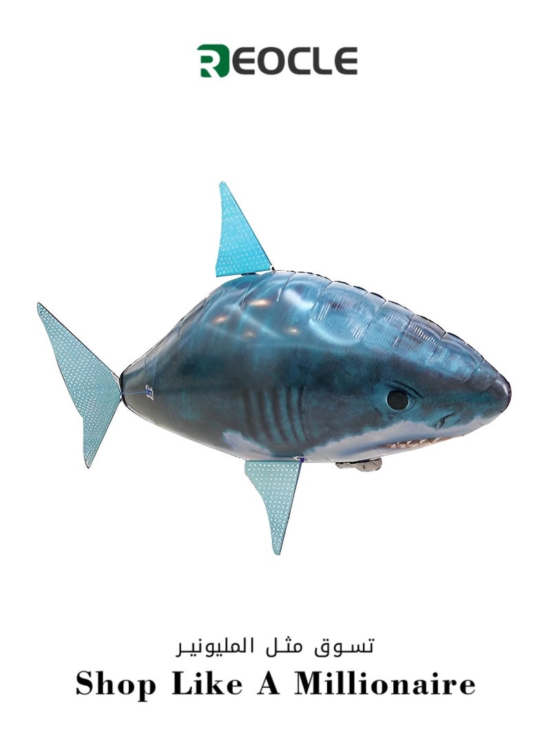 REOCLE Remote Control Shark Toys Swimming Fish RC Animal Toy Infrared RC Fly Air Balloons Clown Fish Toy Best Gifts for Kids - Image 1
