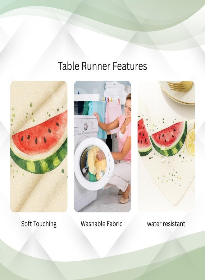 XOIPED Stylish Table Runner for Bedside & Center Table | Decorative Fabric Furniture Cover for Home | Durable & Easy Care Runner (TARBOOCH) - Image 2