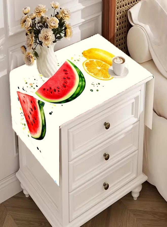 XOIPED Stylish Table Runner for Bedside & Center Table | Decorative Fabric Furniture Cover for Home | Durable & Easy Care Runner (TARBOOCH) - Image 1