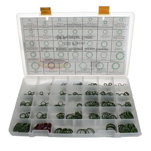 TSI Supercool OR350 Deluxe A/C HNBR O-Ring Assortment - 350 Piece - Image 1
