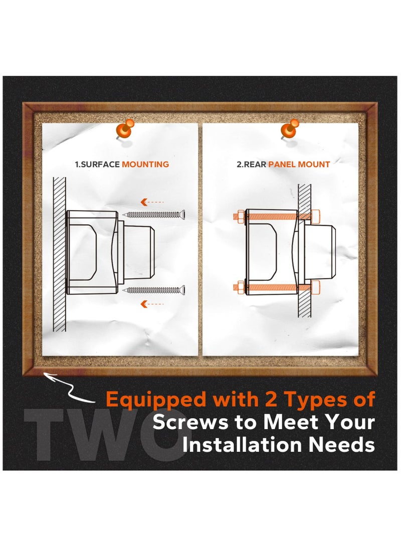 Loquat Battery Switch 12-48V Waterproof Battery Shut Off Switch Battery Power Cut Master Switch Disconnect Isolator 275A High Current for Car Vehicle RV and Marine Boat (On/Off) - Image 4
