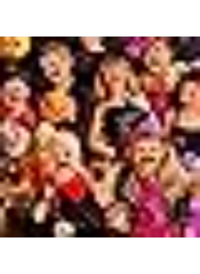 Fake Moustache Costume, Black Color Self Adhesive Whisker For Party, Birthday, Christmas, Halloween Costume Accessory, Funny Face Hair Decoration For All (Shape 5) - Image 5