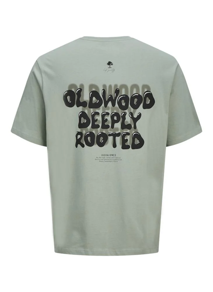 JACK & JONES Graphic Crew Neck Regular Fit T-Shirt