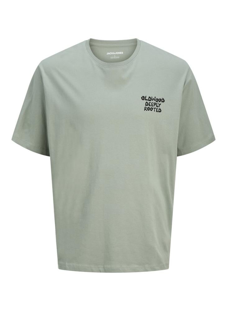 JACK & JONES Graphic Crew Neck Regular Fit T-Shirt - Image 5