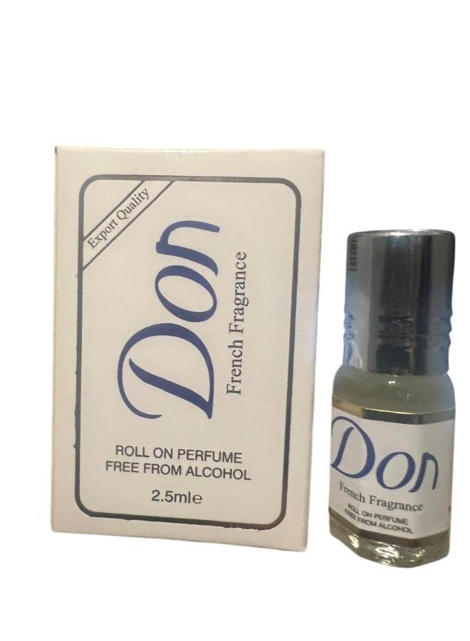 don French Fragrance Roll On Perfume Vanilla 2.5ml