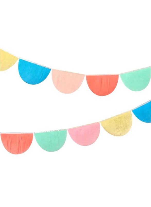 ميري ميري Rainbow  Scallop Garlands