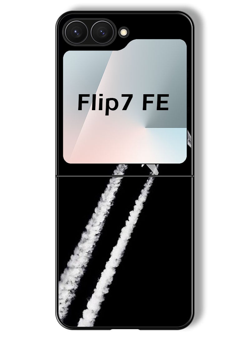 Theodor Case Compatible with Samsung Galaxy Z Flip 7 FE 6.7 Inch Protection Shockproof Bumper Cover Plane - Image 1