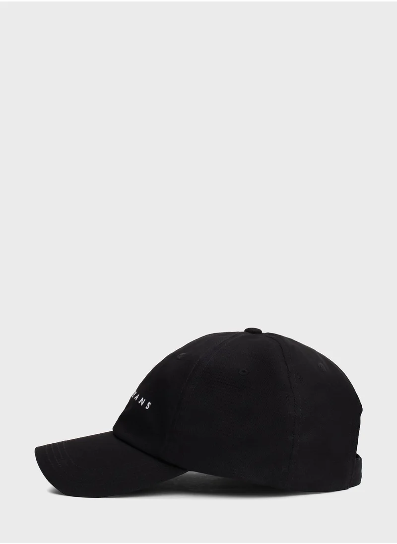 TOMMY JEANS Logo Detailed Curved Peak Caps